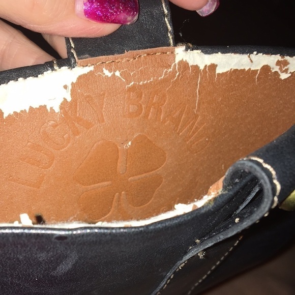 Lucky Brand LK-Marie Tall Black Leather Boots Sz6 - Picture 5 of 5